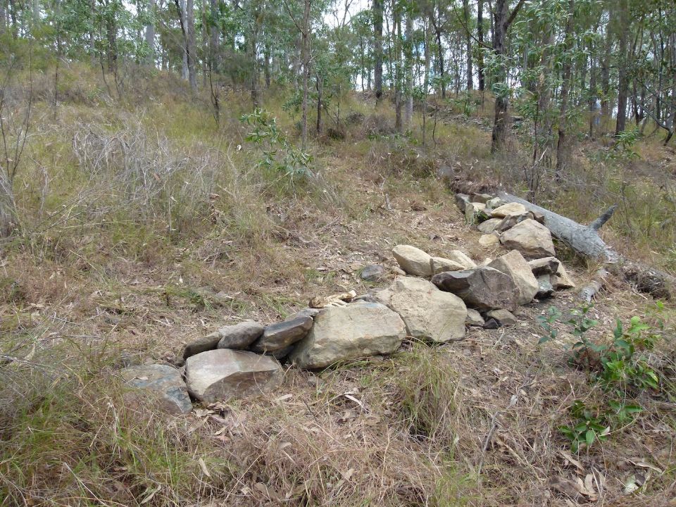The start of the wall